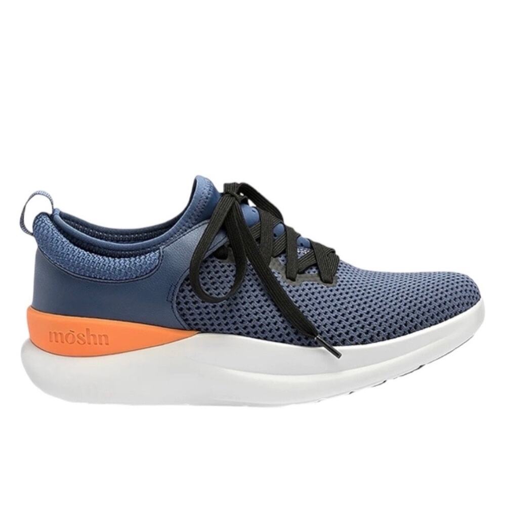 Moshn by Klogs Womens Rhythm Full Rocker Bottom Walking Shoes Size 7 Medium Blue